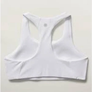 ATHLETA GIRL Cloud Racerback Bra White size Small/7 - Picture 1 of 3