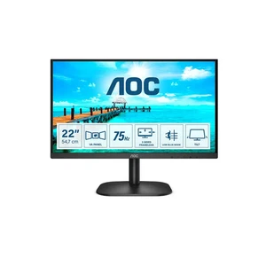 AOC 22B2H/EU 22 Inch Full HD Monitor Brand New - Afbeelding 1 van 5