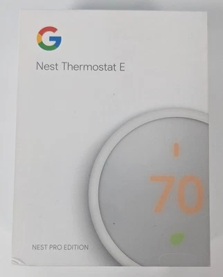 Google Nest Thermostat E Pro Edition -Model A0063 ( T4002ES) - Image 1 of 4