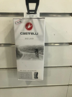 new with tags castelli pro issue 2 woman sleveless base layer medium - Image 1 of 3