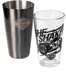 Harley-Davidson® Bar & Shield Boston Drink Shaker Set, Stainless Steel HDL-18554 - Picture 1 of 4