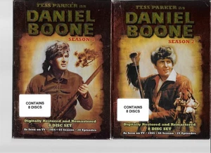 DANIEL BOONE FESS PARKER STAFFEL EINS UND ZWEI IN BOX-SETS - Bild 1 von 1