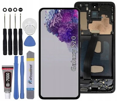 Display Für Samsung S20 G980 Bildschirm LCD INCELL Rahmen - Bild 1 von 4