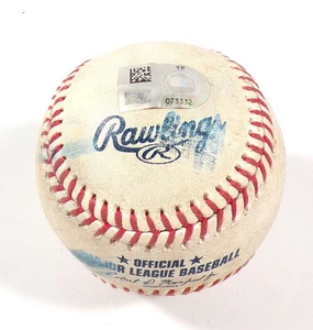 2023 Athletics @ Pirates Game-Used Baseball Joshua Palacious/Sam Long COA - Picture 1 of 3