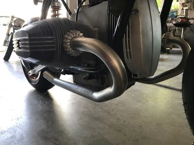 2 stainless steel manifolds for BMW 2-valve R 45 / 65, D = 35 mm - Image 1 of 4