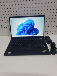 LENOVO THINKPAD X1 CARBON INTEL CORE I7-6500U 2.50GHZ 8GB RAM,256GB SSD, WIN 11  - Picture 1 of 10