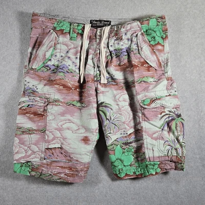 Pantalones Cortos Carga Scotch Soda Paracaidista Cordón Floral Tipo Master Brand 38 Foto 1 de 4