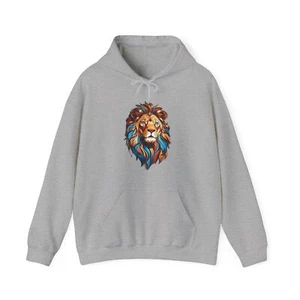 Unisex Heavy Blend™ Hooded Sweatshirt - Lion Hooded Sweatshirt for Men and Women - Picture 1 of 36