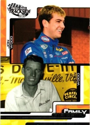 Jon Wood 2005 Press Pass Trackside Family Affair/81 1 - Image 1 of 2