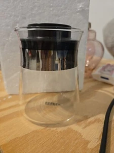 Vintage 4" Pyrex USA Lidded Coffee Cream Pitcher - Picture 1 of 4