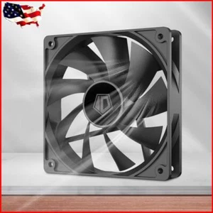 PC Computer Case Fan PWM 4 Pin Silent 12cm CPU Cooler Cooling Fan 12V DC - Picture 1 of 12