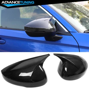 Fits 22-25 Civic Sedan Hacthback Type R Horns Carbon Fiber Print Mirror Covers - Picture 1 of 6