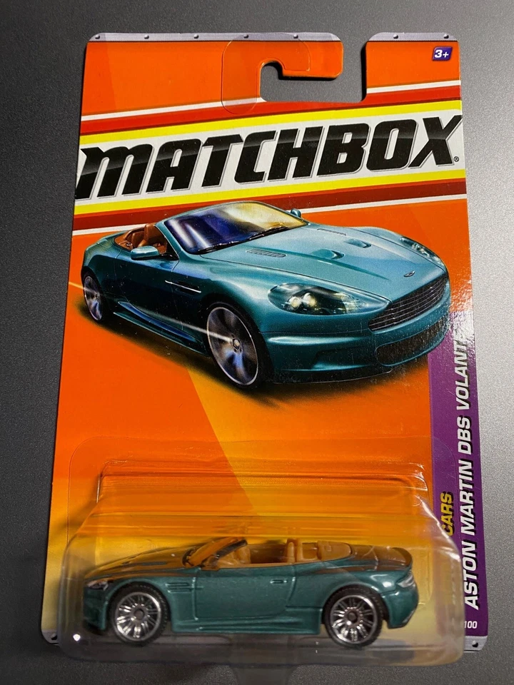 2011 Matchbox Aston Martin DBS Volante green convertible - Image 1 of 1