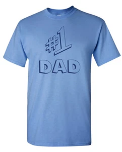 #1 DAD T-shirt - Gift Morty Seinfeld Kramer Contanza Funny Fathers Day - Picture 1 of 3
