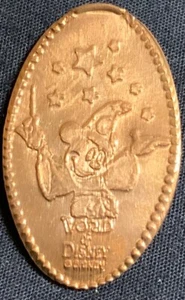 ¡RETIRADO! ¡COBRE! 'WORLD OF DISNEY' MICKEY CON ESTRELLAS - DISNEY SPRINGS WDW PENNY - Imagen 1 de 2