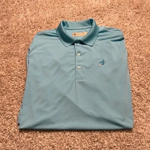 Camisa Polo Donald Ross Para Hombres Grande Azul Golf Camiseta Salem Country Golf Club Poli - Imagen 1 de 11