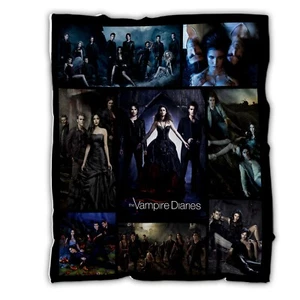 The Vampire Diaries Blankets, The Vampire Diaries Movie Fleece, Sherpa Blanket - Picture 1 of 18