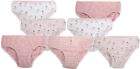 Ex-Store 7 Pack of Girls 100% Cotton Knickers