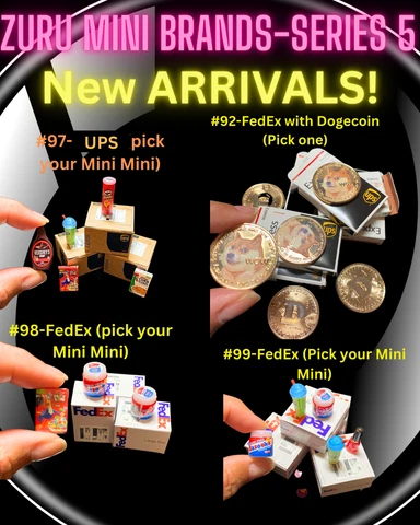 PICK ONE!!! ZURU Mini Brands 5 Surprise Series 5, Frozen moments, super rare Cover