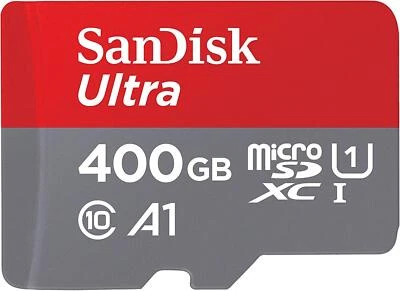 400GB MEMORY CARD SANDISK ULTRA HIGH SPEED MICROSD CLASS 10 for PHONES & TABLETS - Image 1 of 3