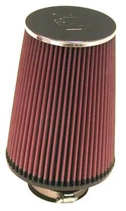 K&N Fits Universal ChromeRound Tapered Air Filter 3in Flange ID / 6in Base - Photo 1 sur 10