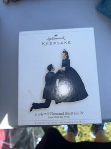 2006 Hallmark Keepsake Scarlett O'Hara Rhett Butler Ornament vom Winde verweht - Bild 1 von 5