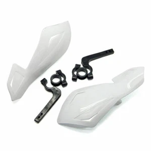 7/8'' 22mm Motorcycle White Handguard Hand guards Handle bar Guards Cafe Racer - Picture 1 of 4