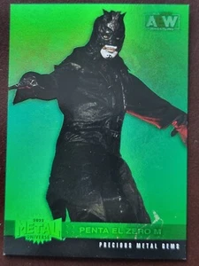 2022 AEW Penta El Zero M Green PMG /100 Upper Deck Metal Universe Mint #81091 - Picture 1 of 2