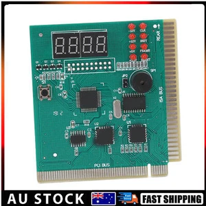 4-Digit PCI/ISA Diagnostic Card for PC Motherboard Error Code Display - Picture 1 of 17