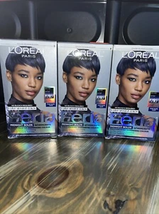 Lot of 3 L'Oreal Feria Permanent Hair Color #M10 Cosmic Azure Blue for Dark Hair - Picture 1 of 1