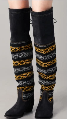 38/8❤️BOTAS MOTERAS COBRA SOCIETY CUERO POR ENCIMA DE LA RODILLA OTK Foto 1 de 4