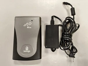 IOMega External USB Empty Enclosure IDE Ready DHD080-U 30930300 - Tested/Working - Afbeelding 1 van 4