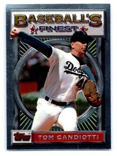 1993 Topps Finest - Tom Candiotti - #132 - Los Angeles Dodgers