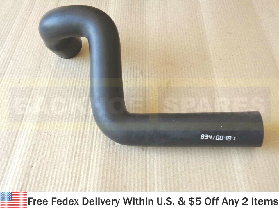 Jcb Parts - Water Hose Top (Part No. 834/00181)