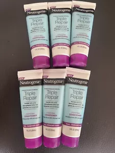 NEUTROGENA PROFESSIONAL TRIPLE REPAIR FORTIFYING CONDITIONER 6 PK -1 Oz Each - Picture 1 of 6