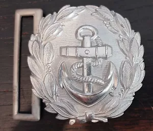 Original Feldbinde Koppelschloss für Offiziere der Kriegsmarine für Beamte - Bild 1 von 3