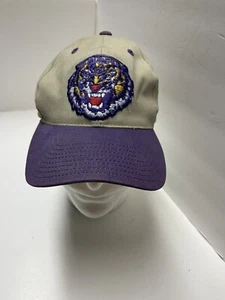LSU Tigers Purple captains collection Adjustable Strapback Cap Hat - Picture 1 of 7