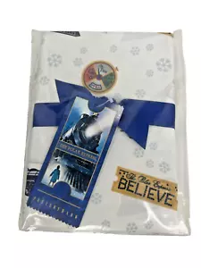 Pottery Barn The Polar Express Pillowcases Set of 2 Standard Size 20" X 32" - Picture 1 of 2