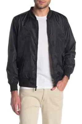 Sovereign Code Navy Blue & White Allistor Mesh Bomber Jacket Mens Size XL - Image 1 of 4