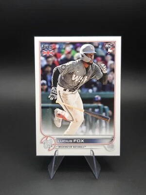 2022 Topps UK #180 Lucius Fox RC - Image 1 of 2