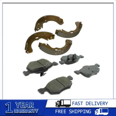 Centric передние + задние металлические тормозные колодки и тормозные колодки 2КОМПЛЕКТ для Ford Escape - Изображение 1 из 4