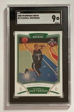 2008-09 Bowman Chrome Russell Westbrook SGC 9 Rookie Card RC