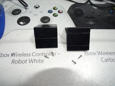 Nintendo Nes-001 Side Loader-Top Case -(2)-Black Covers & Screws ONLY-READ ALL - Image 1 of 4