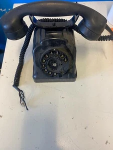 10 X ZAG ANTIK TELEFON WÄHLSCHEIBE BAKELITE SCHWARZ GLOCKEN  - Bild 1 von 3