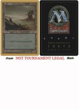 Swamp (Tempest B - Jakub Slemr - 1999) World Championship NM CARD ABUGames