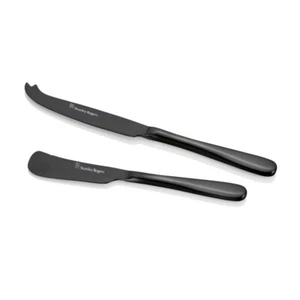 2pc Stanley Rogers Albany Stainless Steel Cheese Knives Utensil Cutlery Onyx - Picture 1 of 5