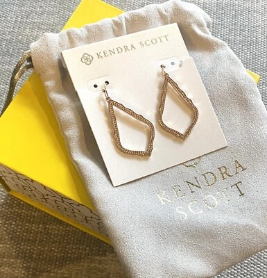 KENDRA SCOTT Sophia Drop Earrings Rose Gold NEW w / Box & Bag 🎁 - Image 1 of 3