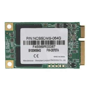 Msata SSD 64G Hard Drive Disk Internal SATA3 Mini SATA III Solid State Drive HDD - Afbeelding 1 van 9