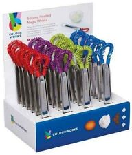 Colourworks by Kitchencraft Silicone Magic Whisk with Stainless Steel Handle