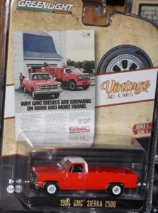 Greenlight 1/64 1984 GMC Sierra 2500 Truck Red Series Model Toy Car Diecast - Bild 1 von 1